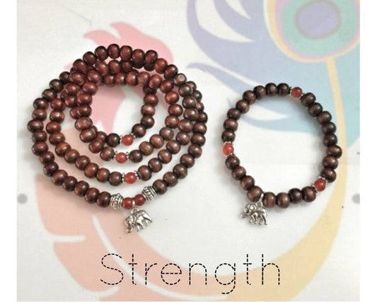 DIY STRENGTH Mala Beads / DIY Mala Kit / Prayer Beads / Mala Beads
