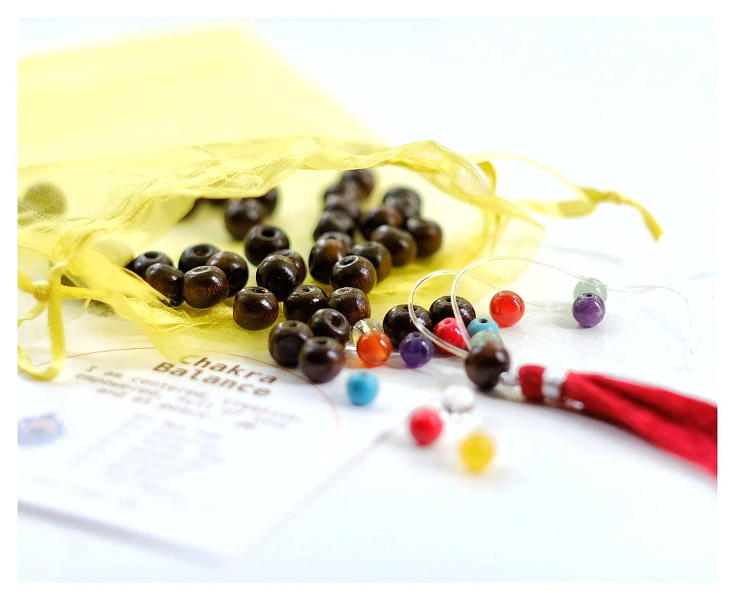 DIY CHAKRA Balance / DIY Mala Beads Kit / Prayer Beads / Mala Beads / Mala Necklace / Mala Bracelet
