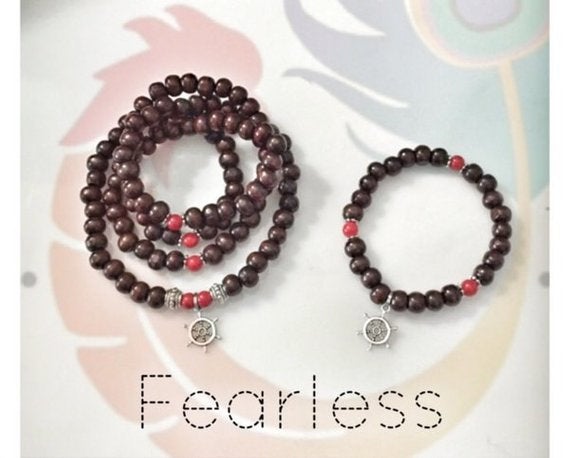 DIY FEARLESS Mala Beads/ DIY Mala Kit / Prayer Beads / Mala Beads