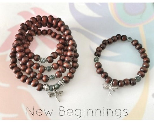 DIY NEW BEGINNINGS Mala Beads/ Mala Kit / Prayer Beads / Mala Beads