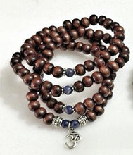 Load image into Gallery viewer, HARMONY / Prayer Beads / Mala Beads / Mala Necklace / Sodalite / Ohm
