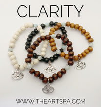 Load image into Gallery viewer, CLARITY / Simple Reminder Bracelet / Mala Bracelet / Amazonite / Lotus
